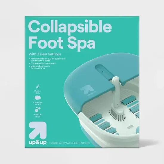 Collapsing Foot Spa Bath With Heat - up&up&trade; image {4}