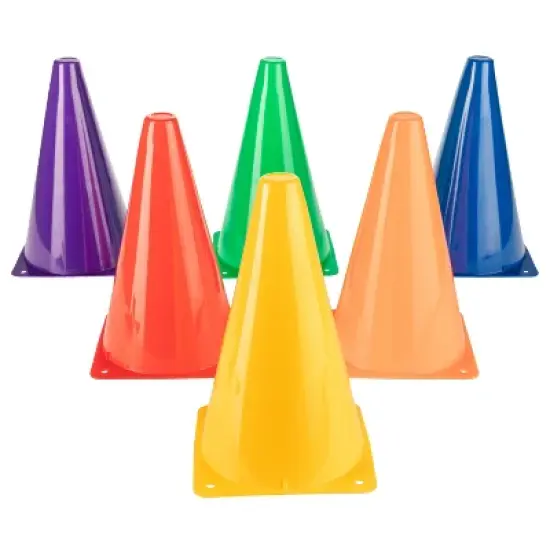 Champion Sports  Hi-Visibility Plastic Cone Sets image {3}