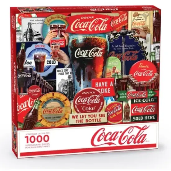 Springbok Coca-Cola Decades Of Tradition Puzzle 1000pc image {1}