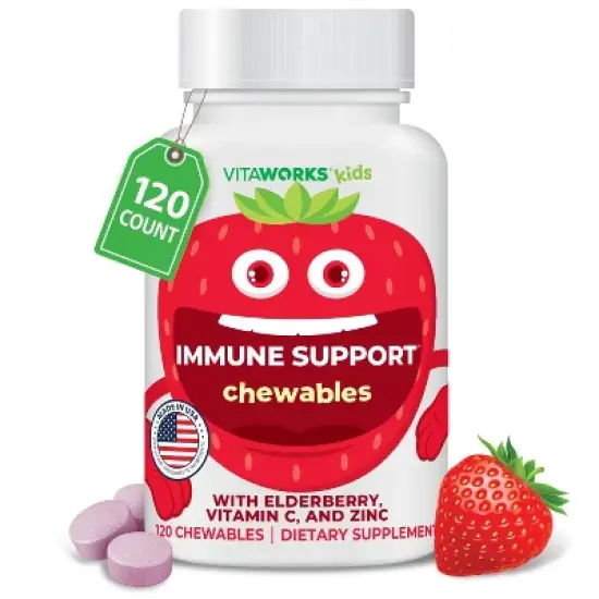 VitaWorks Elderberry + Zinc + C - Chewables - 120 ct. image {8}