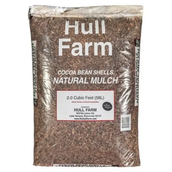 Hull Farm Cocoa Bean Shell Mulch, 2 Cubic Feet image {3}