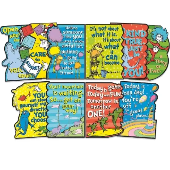 Eureka&reg; Dr. Seuss&trade; Die-Cut Poster Set image {3}