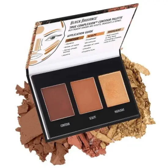 Black Radiance True Complexion Contour Palette - 0.38oz image {5}