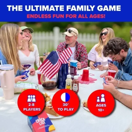 Savana Games Crack List Card Game: Creative Thinking Challenge for 2+ Players with Instructions image {4}