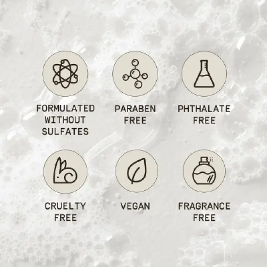 Papatui Hydrating Men's  Niacinamide and Hyaluronic Acid Face Cleanser - Unscented - 8 fl oz image {6}