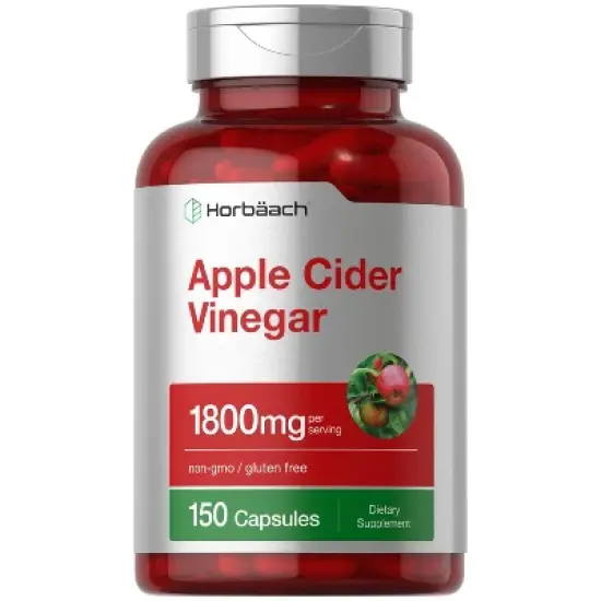 Horb&auml;ach Apple Cider Vinegar Capsules | 1800mg | 150 Pills image {8}