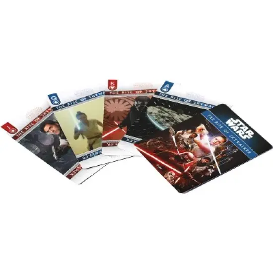 Aquarius Puzzles Star Wars The Rise of Skywalker Playing Cards | 52 Card Deck + 2 Jokers image {3}