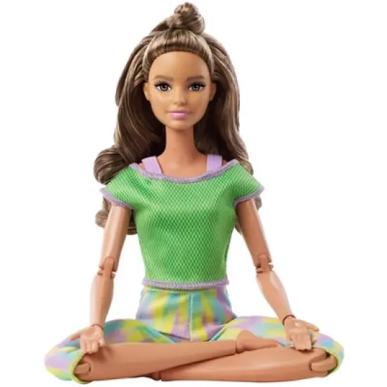​Barbie Made to Move Doll - Green Dye Pants image {2}