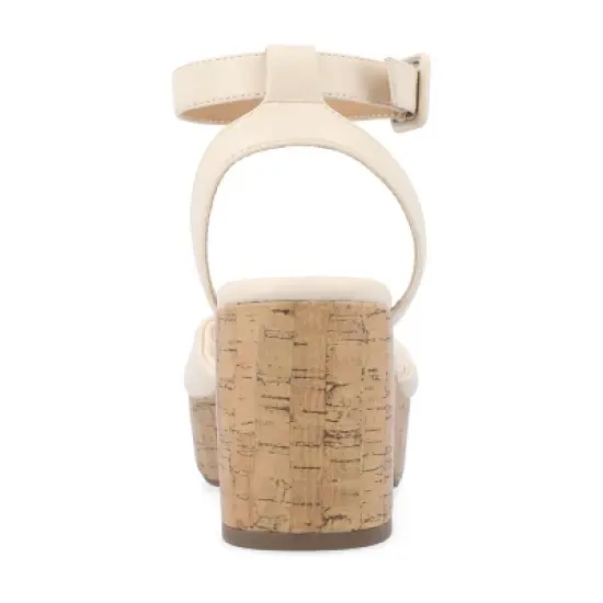 Journee Collection Womens Eianna Tru Comfort Foam Ankle Strap Platform Sandals image {2}