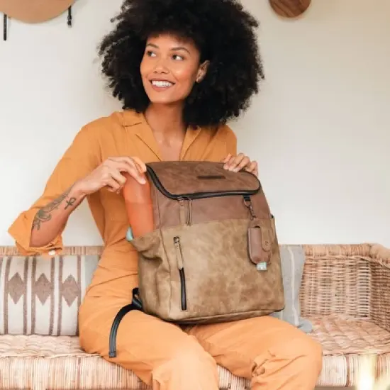 Petunia Pickle Bottom Tempo Backpack - Brioche image {2}