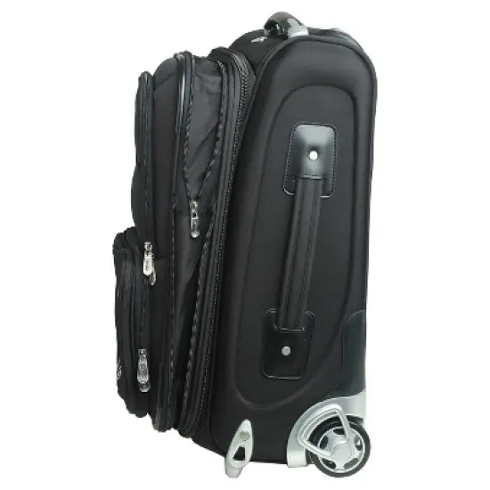 MLB San Francisco Giants 21" Carry On Suitcase - Black image {2}