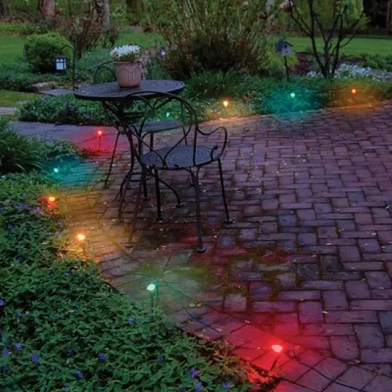 LumaBase Electric Pathway Lights with 10 Bulbs image {13}