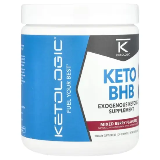 KetoLogic Keto BHB, Mixed Berry, 8.8 oz (246 g) image {3}