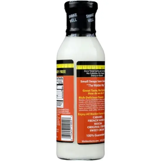 Walden Farms Hazelnut Coffee Creamer Calorie Free - 6 pack, 12 fo image {2}