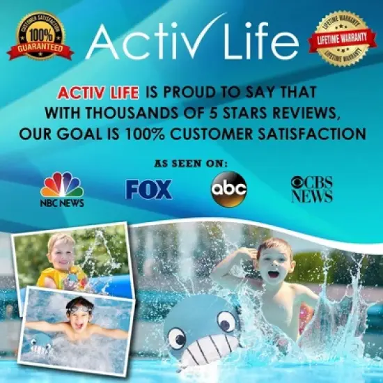 Activ Life 2 Pack Ultimate Skip Ball - Water Bouncing Ball, Create Memories with Friends & Family at The Beach or Pool, Whale image {4}