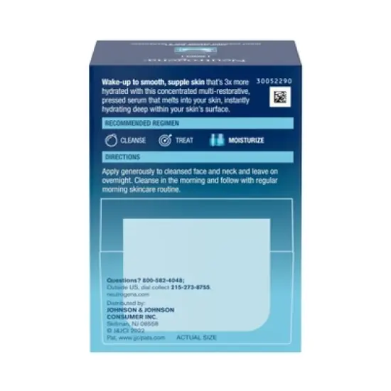 Neutrogena Hydro Boost Night Facial Serum with Hyaluronic Acid for Dry Skin - 1.7 oz image {4}