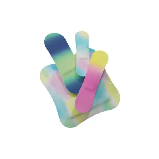 Welly Kid's Flex Fabric Bandages - Colorwash Tie Dye - 48ct image {3}