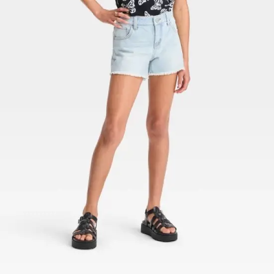 Girls' Low-Rise Shorts - art class&trade; image {3}