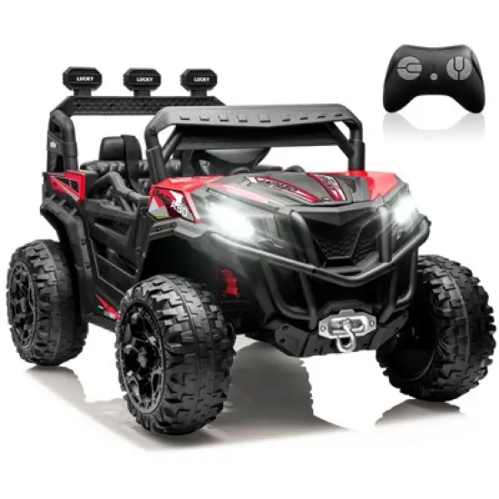 ANPABO 24V UTV Two Seater With Remote/Bluetooth UPC: B0CMTJ16VQ image {4}