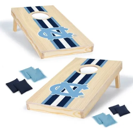 NCAA North Carolina Tar Heels 1'x2' Wood Cornhole Set image {7}