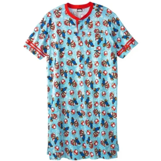 KingSize Men's Big & Tall Licensed Novelty Nightshirt image {7}