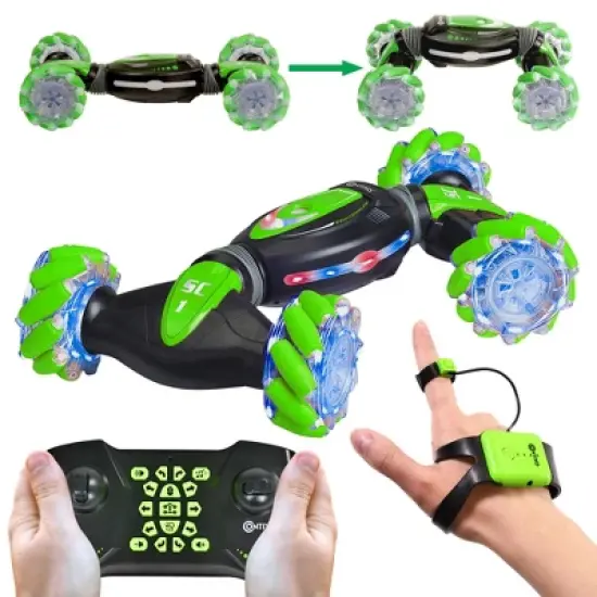 Contixo SC1  -All Terrain Transformable Speed Crawler RC Stunt Car -Gesture Sensor -Rotating Offroad Vehicle image {9}