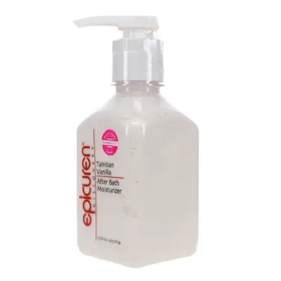 Epicuren Discovery Tahitian Vanilla After Bath Moisturizer 16 oz image {1}
