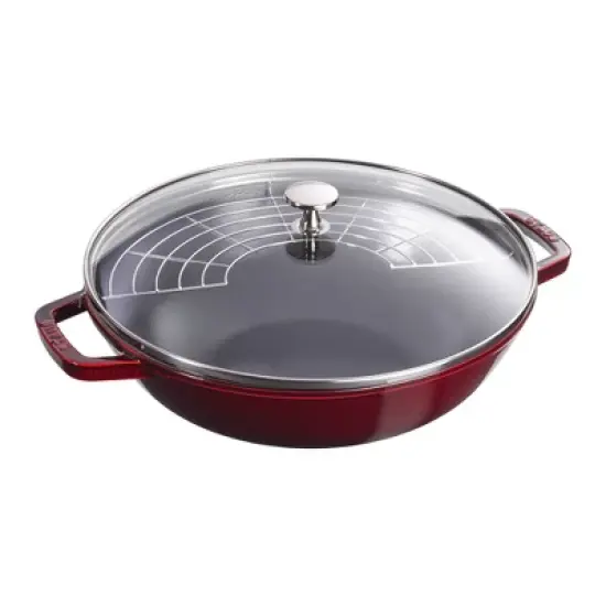 STAUB Cast Iron 4.5-qt Perfect Pan image {3}