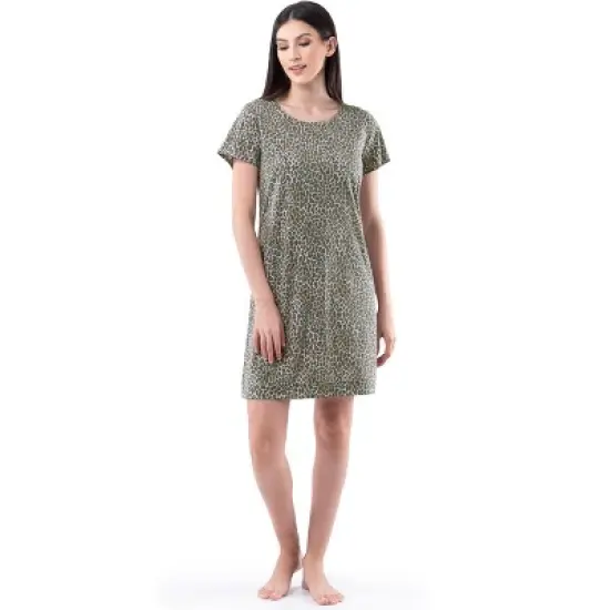 Fruit of the Loom Women's and Plus Breathable Short Sleeve Sleepshirt image {8}