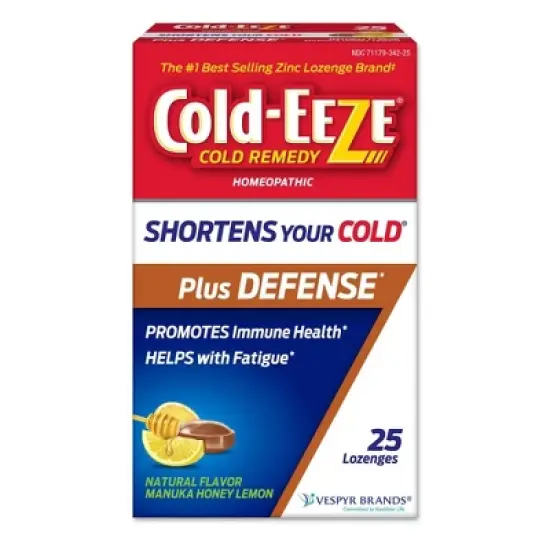 Cold-Eeze Plus Defense Manuka Honey Lemon Lozenges - 25ct image {7}