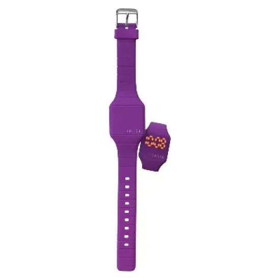 Girls' Fusion Hidden LED Digital Watch - Purple image {2}