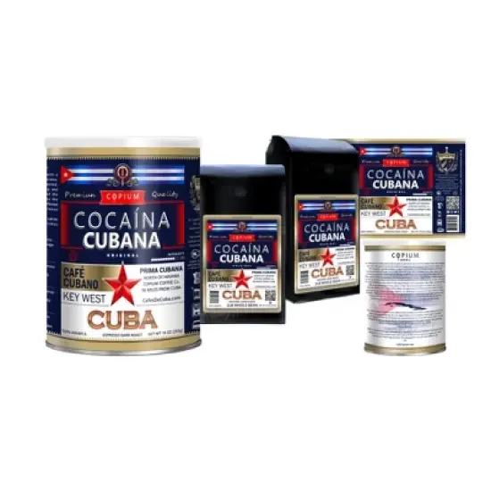 Cocaina Cubana - ORIGINAL - 100% Arabica Coffee - Intensity 10 - Caf&eacute; COPIUM image {1}