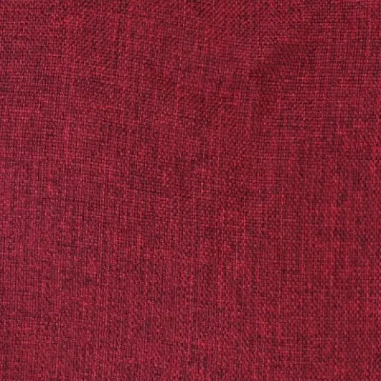 Sunnydaze Audrey Olefin Fabric Outdoor Hammock Chair Swing with Bamboo Wood Armrest and Cushion - 260 lb Weight Capacity - Red image {3}