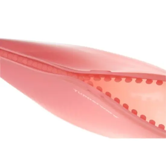 Tupperware 4pc Ultimate Silicone Bag Set: Reusable Food Storage, Dishwasher-Safe, Multicolored image {2}