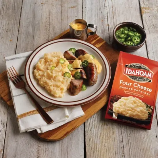 Idahoan Gluten Free Four Cheese Mashed Potatoes - 4oz image {2}