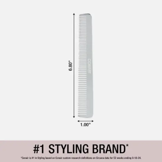 CONAIRMAN Handmade Metal Dress Comb image {3}
