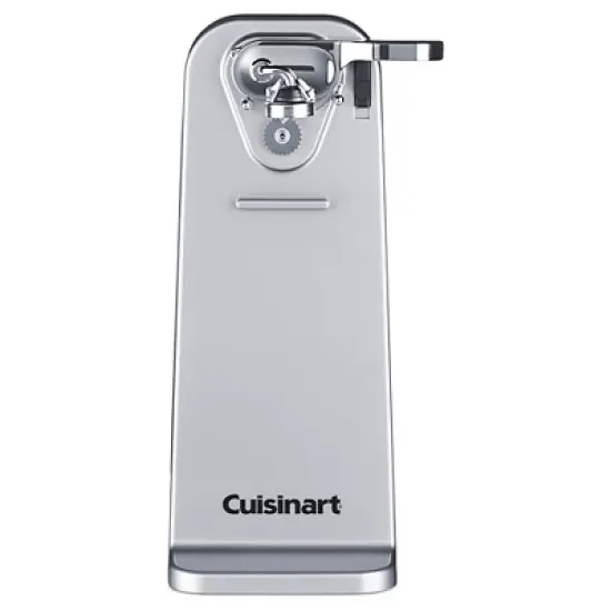 Cuisinart Deluxe Can Opener - Chrome - CCO-55: Electric Countertop, Freestanding, Magnet for Easy Lid Lift-Off image {4}