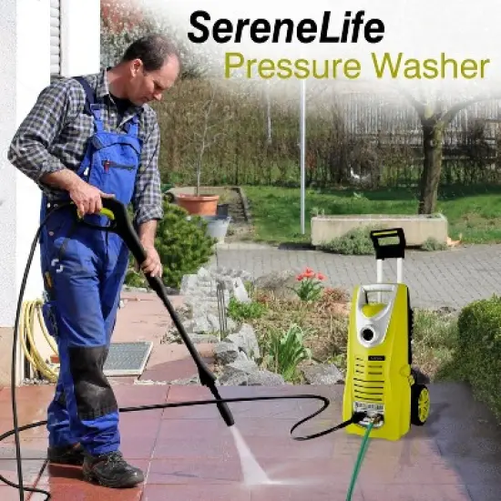 Pure Clean 2000-PSI Electric Pressure Washer with 25-ft Hose SLPRWAS58 image {5}