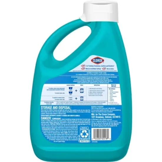 Clorox Laundry Sanitizer - 80 fl oz image {7}