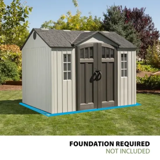 Lifetime 10 Ft. x 8 Ft. Outdoor Storage Shed (60243) image {1}