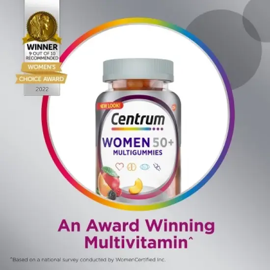 Centrum Women's 50+ Multivitamin Gummies - 140ct image {3}
