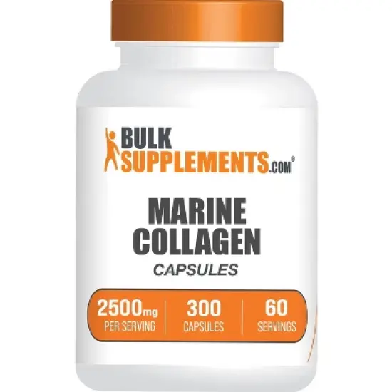 BulkSupplements Marine Collagen (Fish) Capsules image {6}