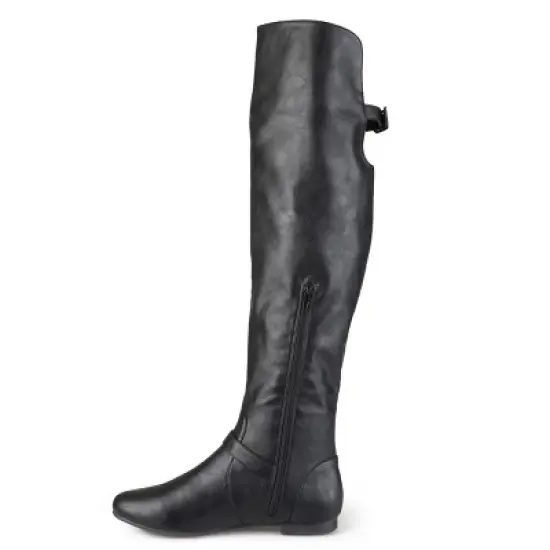Journee Collection Womens Loft Block Heel Over The Knee Boots image {1}