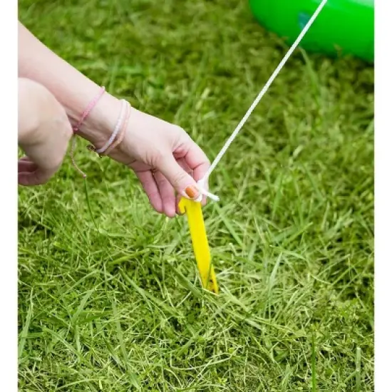 HearthSong Giant 58-Inch Inflatable 2-in-1 Darts and Soccer Game with Double-Sided Board image {8}