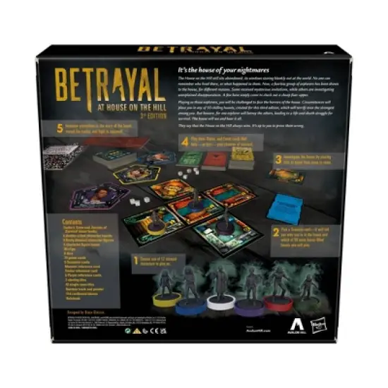 Avalon Hill Betrayal at House on the Hill 3rd Edition Game image {4}