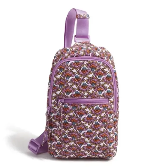 Vera Bradley Women's Outlet Cotton Essential Sling Backpack image {5}
