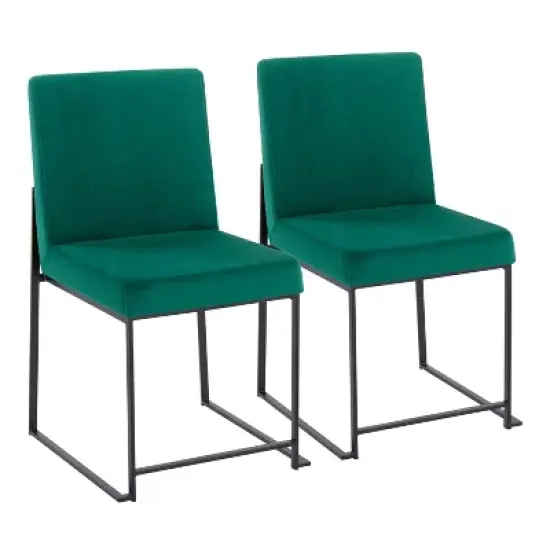 Set of 2 High Back Fuji Dining Chairs image {19}