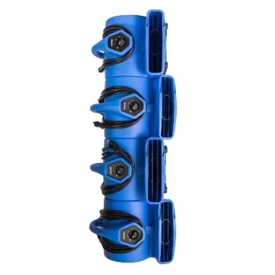 XPOWER&reg; P-100A 3-Speed Compact Air Mover with Power Outlets, Blue image {10}