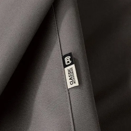 Classic Accessories Ravenna Water-Resistant Round Stand-Up Patio Heater With Table Cover, Dark Taupe image {8}