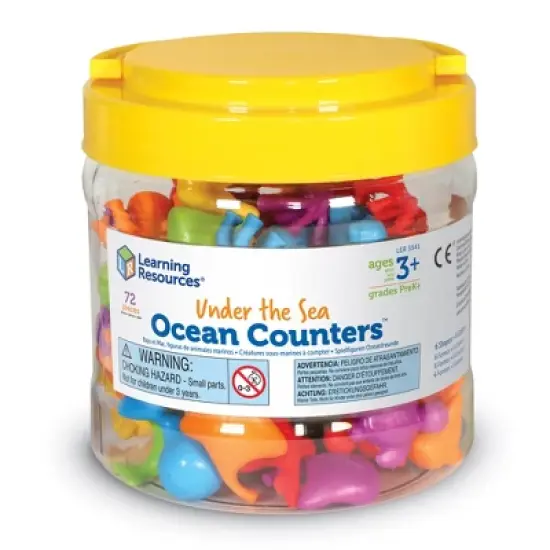 Learning Resources Under The Sea Ocean Counters, Ages 3+ image {2}